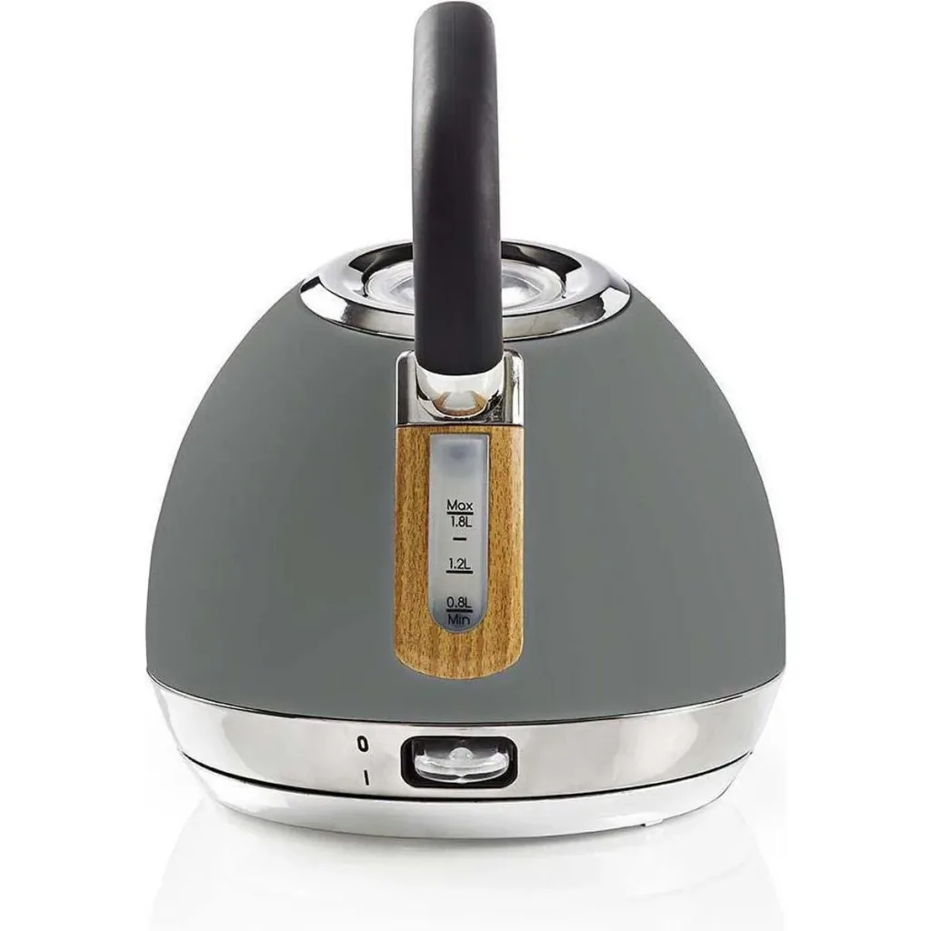 Nedis Electric Kettle 1.8 L Soft touch - Grey