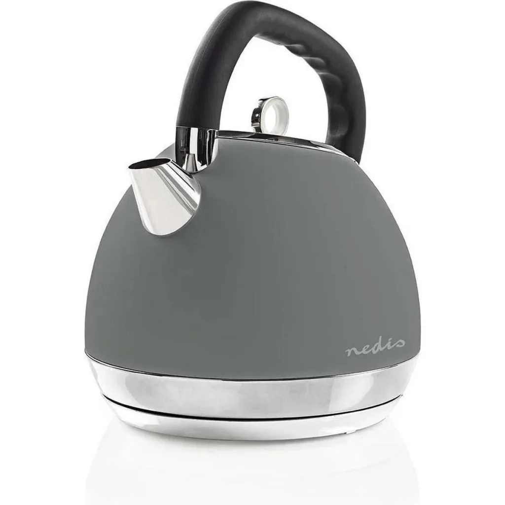 Nedis Electric Kettle 1.8 L Soft touch - Grey