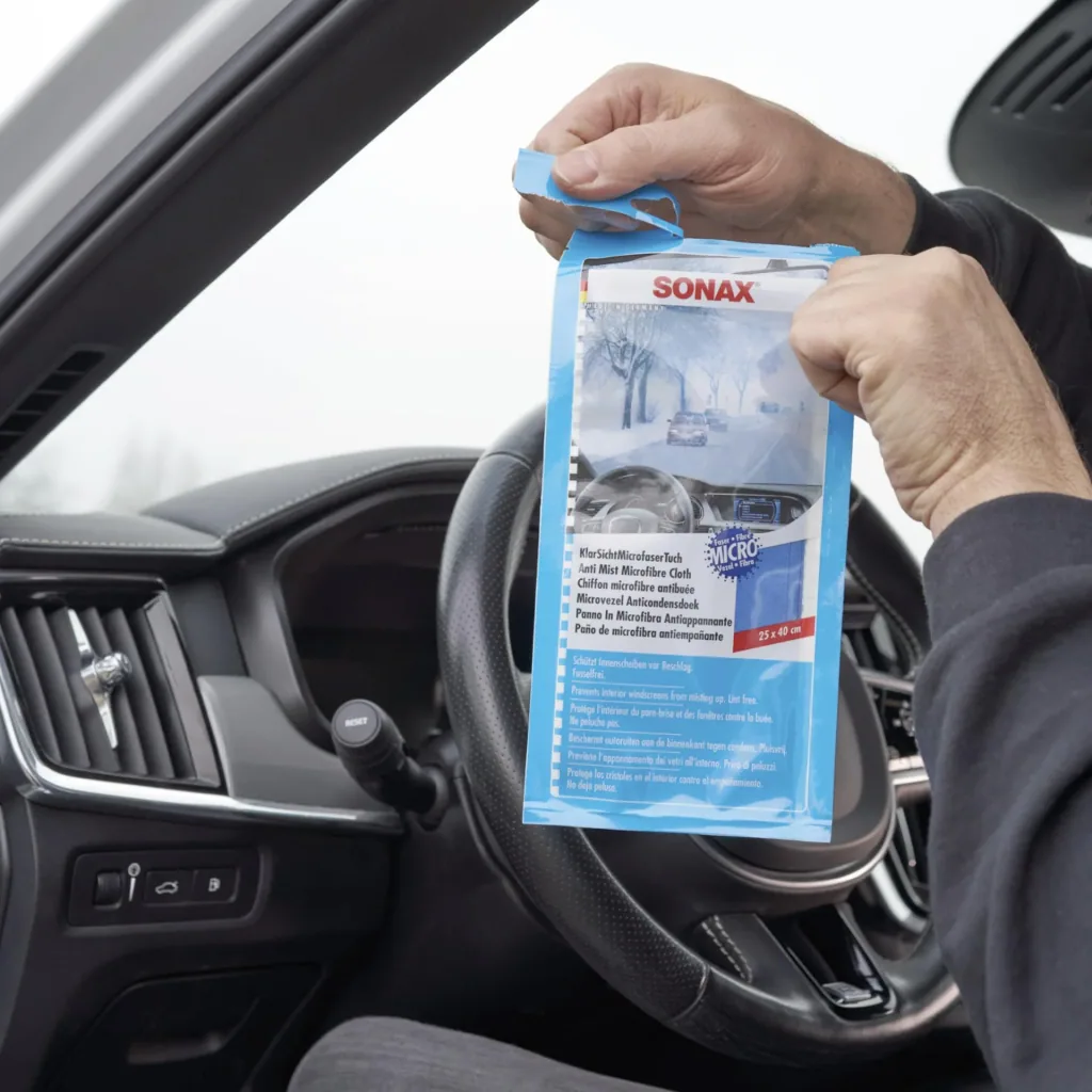 Transparent microfiber cloth