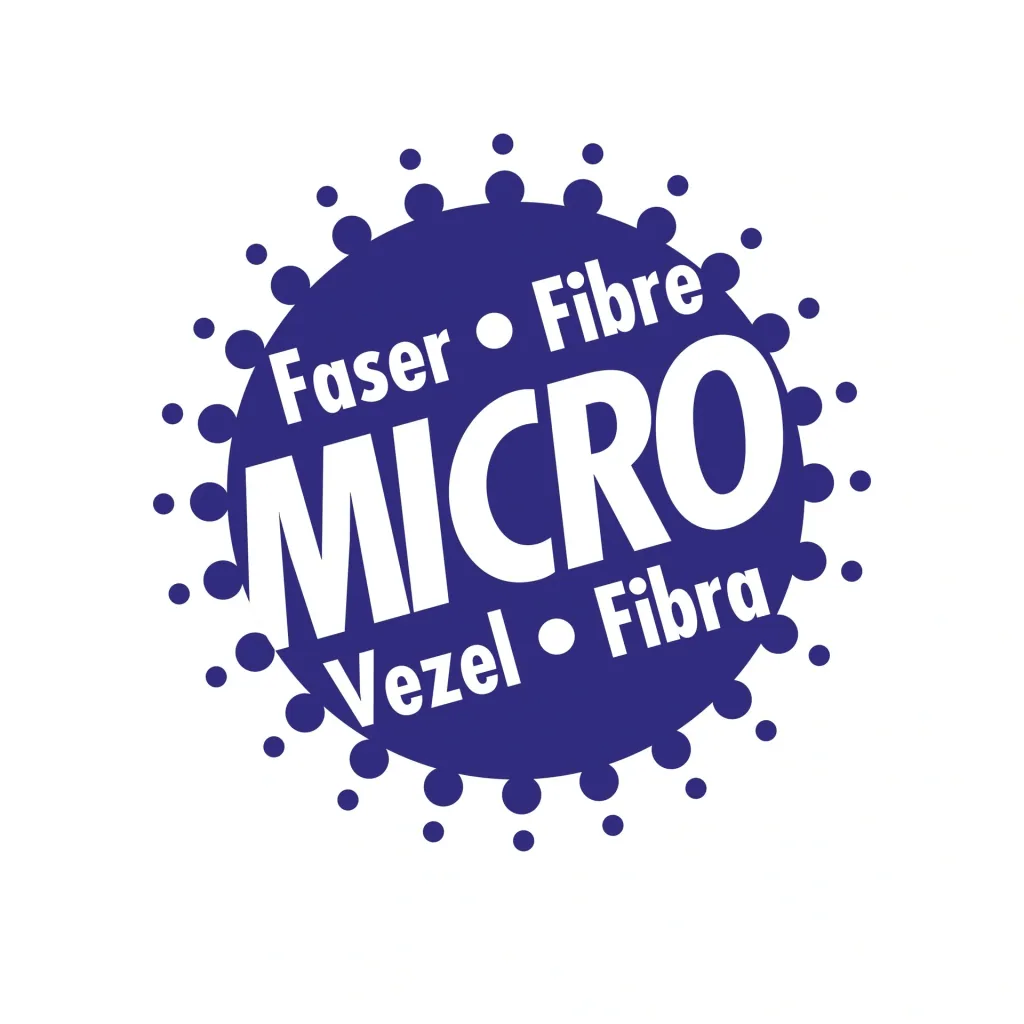 Transparent microfiber cloth