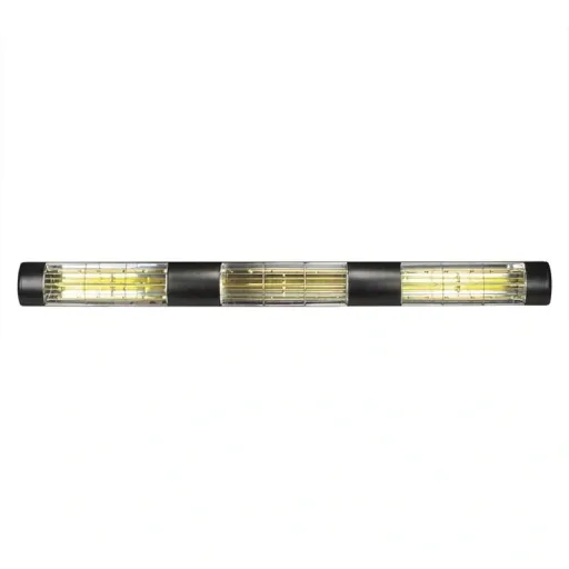 IR heater, 4500W 230/400V, IP55, black