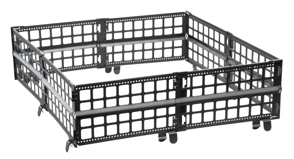 Flexible wheelbarrow attachment