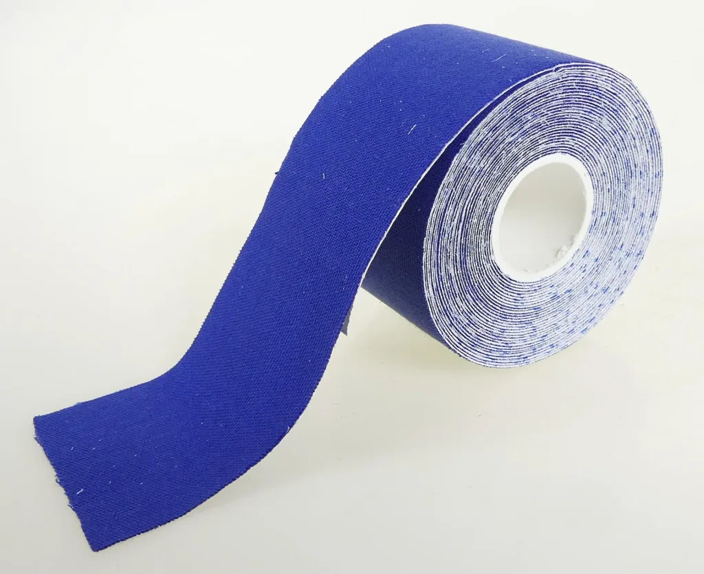 Kinesio tape, physio tape, turquoise/dark blue/pink, 3-piece