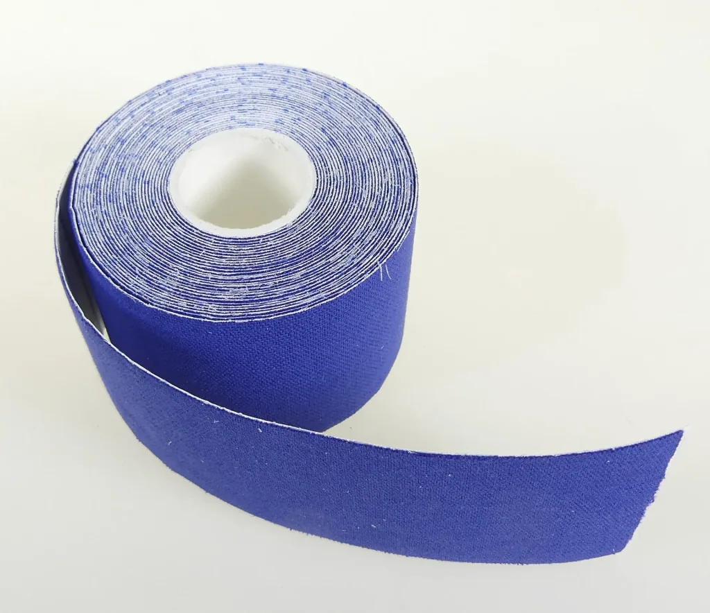 Kinesio tape, physio tape, turquoise/dark blue/pink, 3-piece