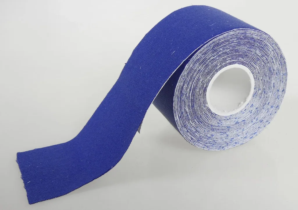 Kinesio tape, physio tape, turquoise/dark blue/pink, 3-piece