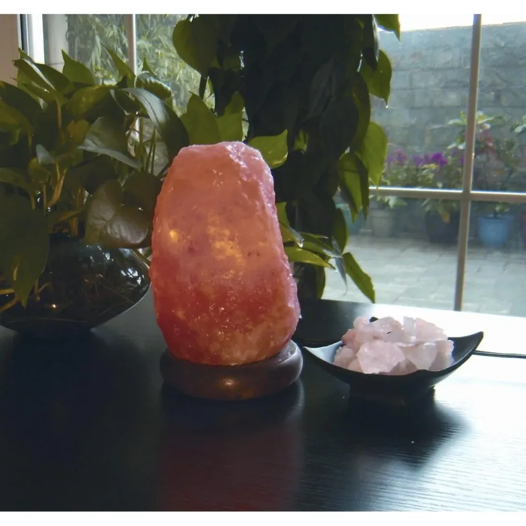 salt crystal table lamp