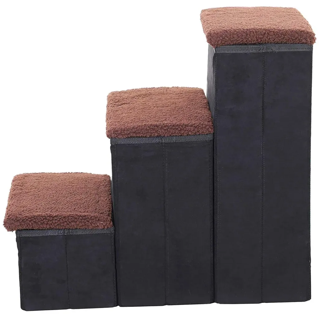 Pet stairs with 3 steps
