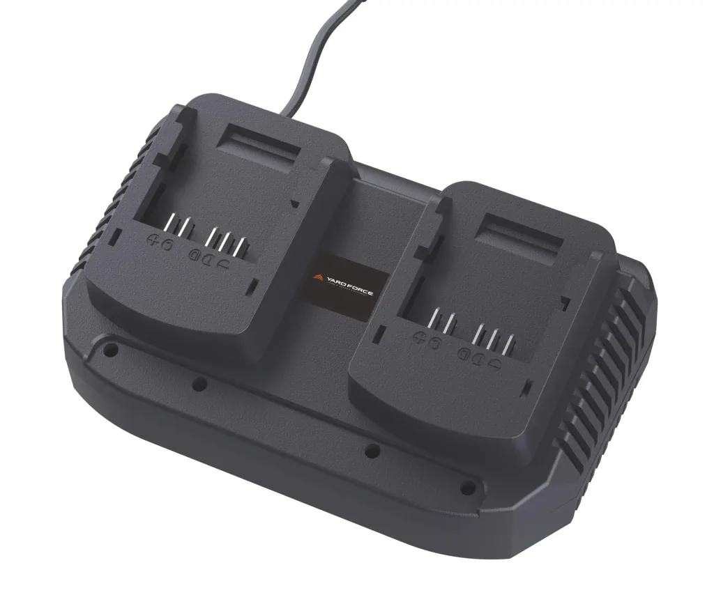 Double charger "AL C20D" - for all Yard Force & PowerG 20V batteries (2.0 Ah / 2.5 Ah / 4.0 Ah)