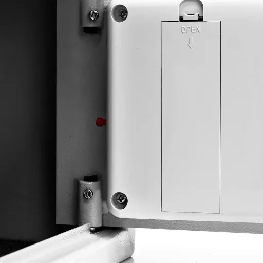 Electric furniture safe 31x20x20cm - 3.2mm door incl. batteries