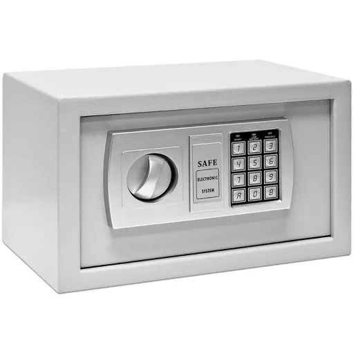 Electric furniture safe 31x20x20cm - 3.2mm door incl. batteries