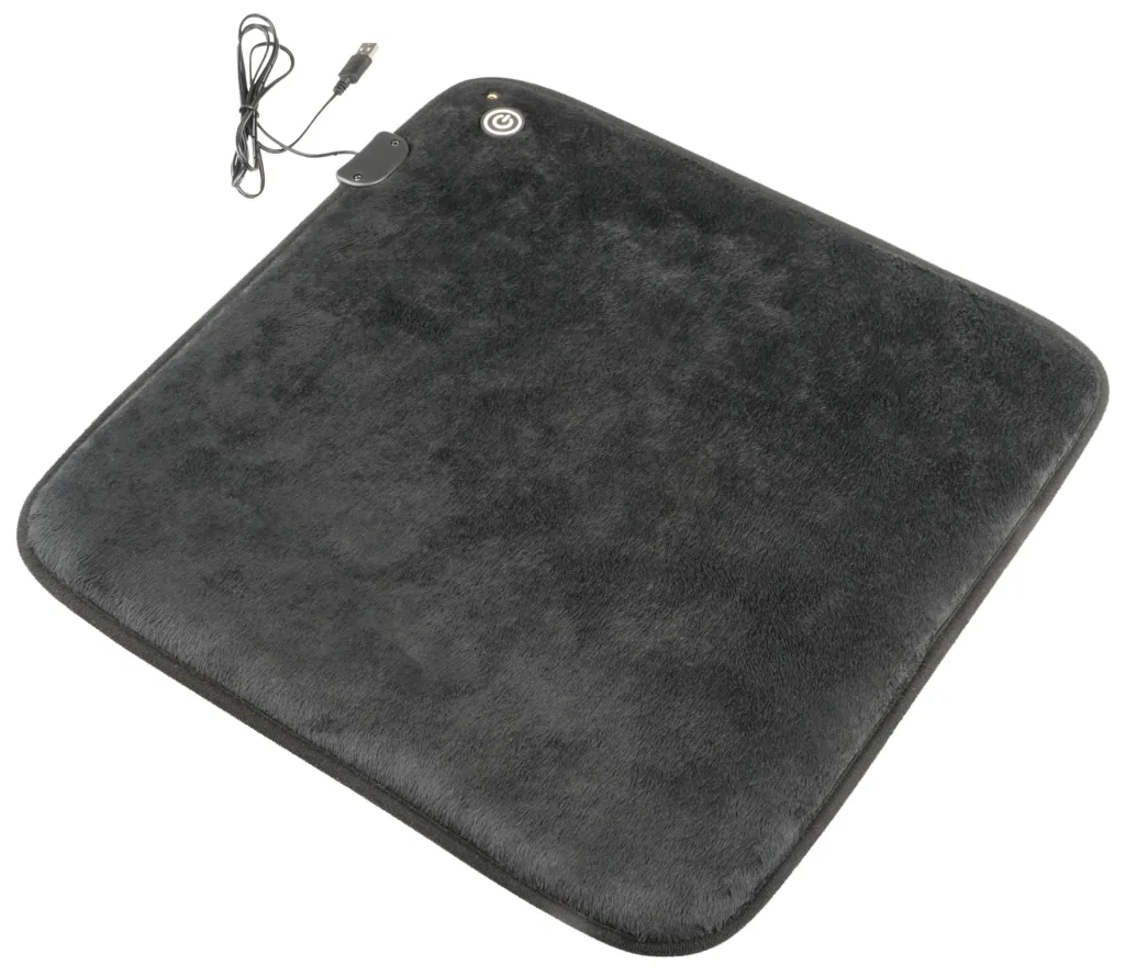 Seat cover with USB plug