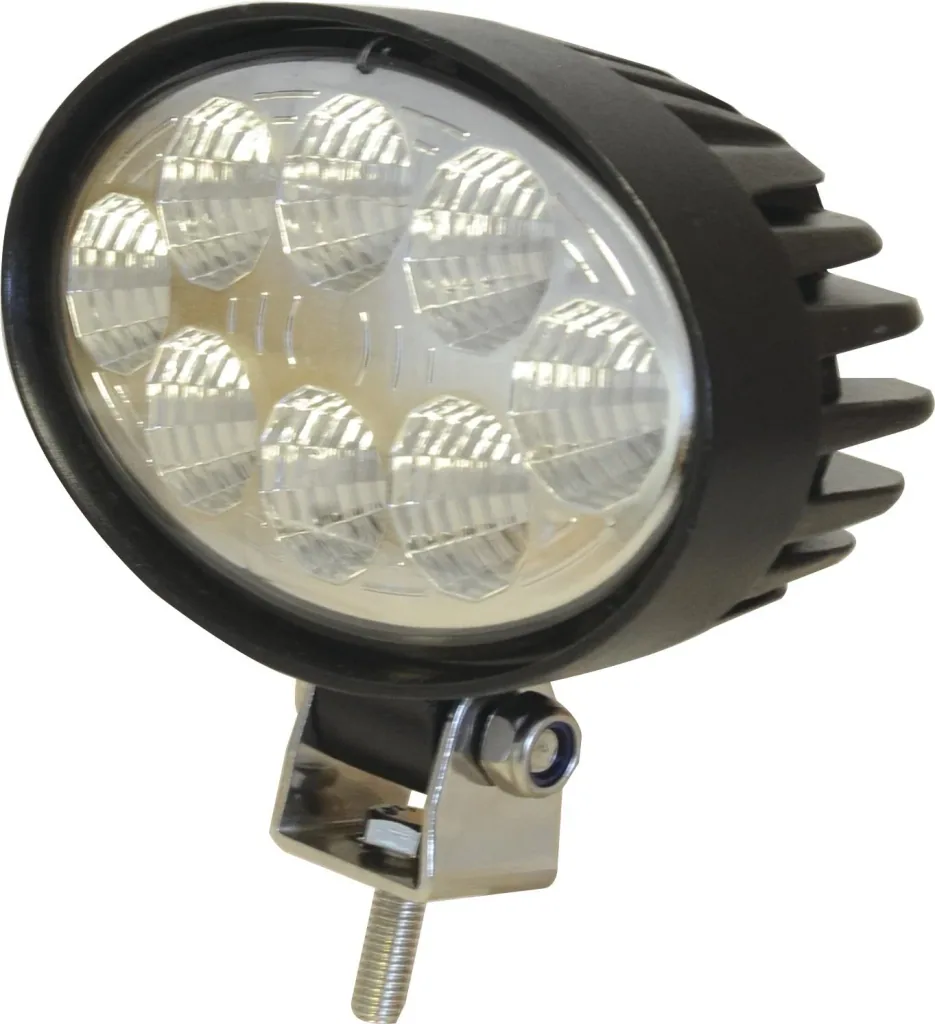 LED work light, oval, 3000 lumens