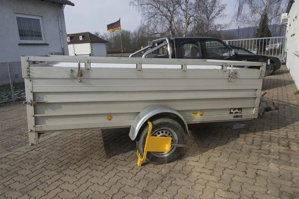 Parking clamp "Profi", theft protection