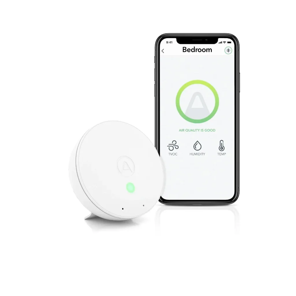 Air quality monitor Wave Mini with app