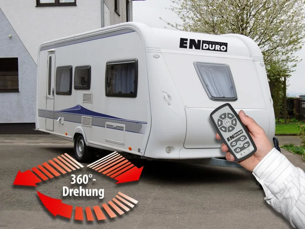 Fully automatic manoeuvring aid EM303A for caravans / trailers