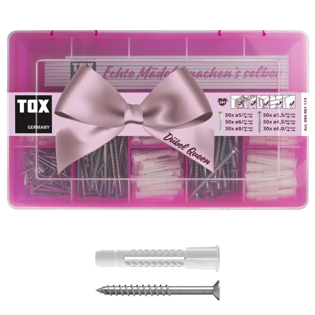 All-purpose dowels - Dowel Queen assortment 261 pieces