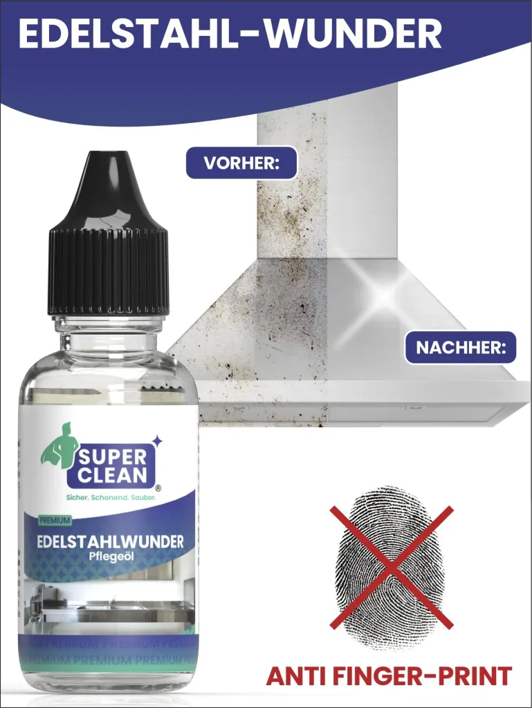 Stainless Steel Wonder Concentrate 30 ml - Highly efficient, gentle stainless steel shine care