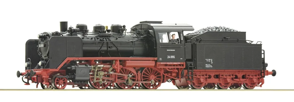 Tender locomotive 24 055 Steppenpferd of the Deutsche Bundesbahn, H0, DC