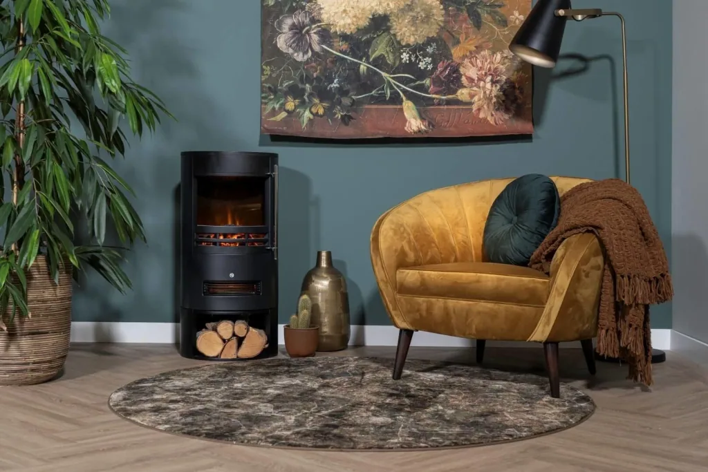 Orsa electric fireplace, 2000 watts
