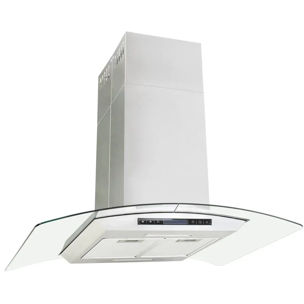 LCD-Sensor-Inselhaube 756 m³/h LED 90 cm