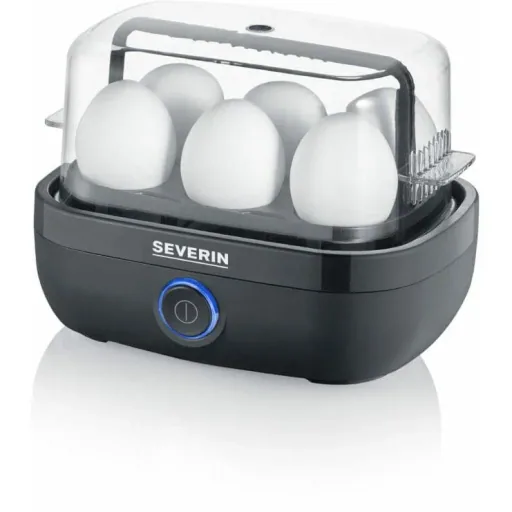 Egg cooker for 6 eggs - 420 watts - black