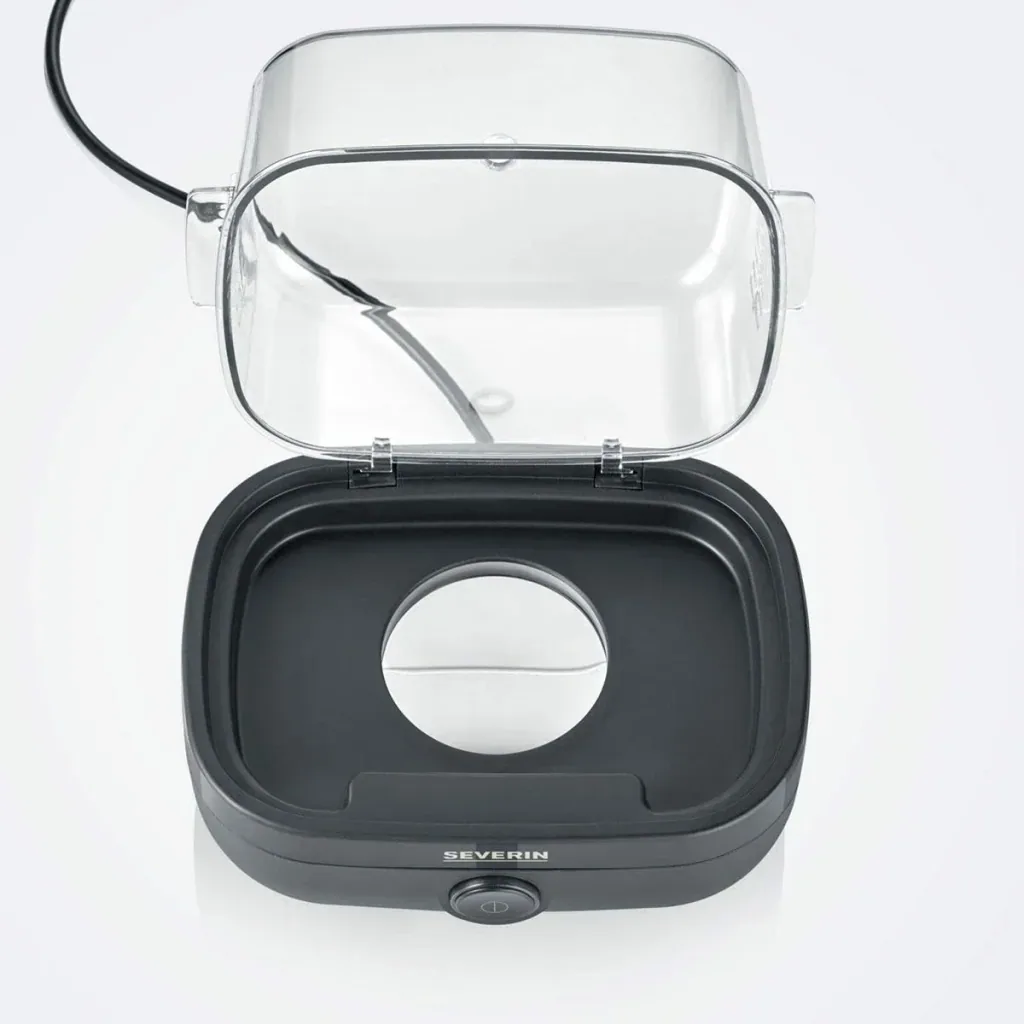 Egg cooker for 6 eggs - 420 watts - black