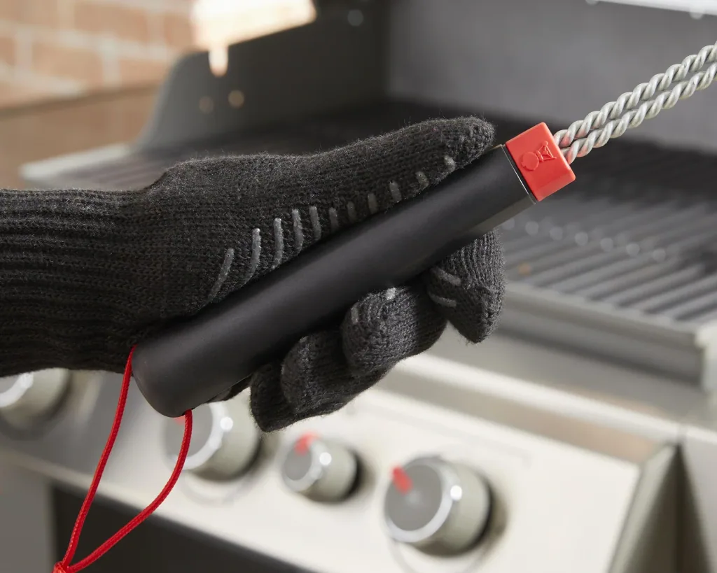 Narrow grill brush