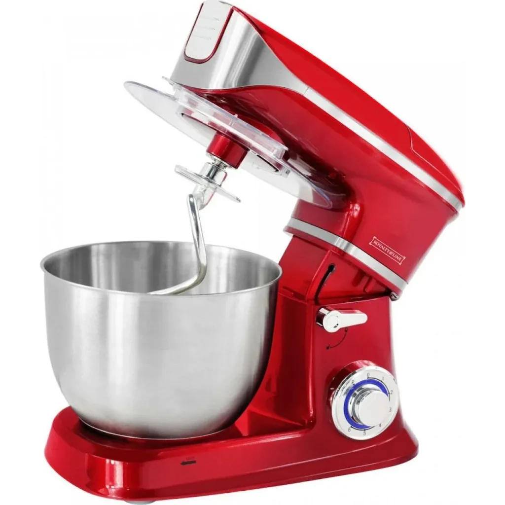Food processor 1600W | with splash guard | Red