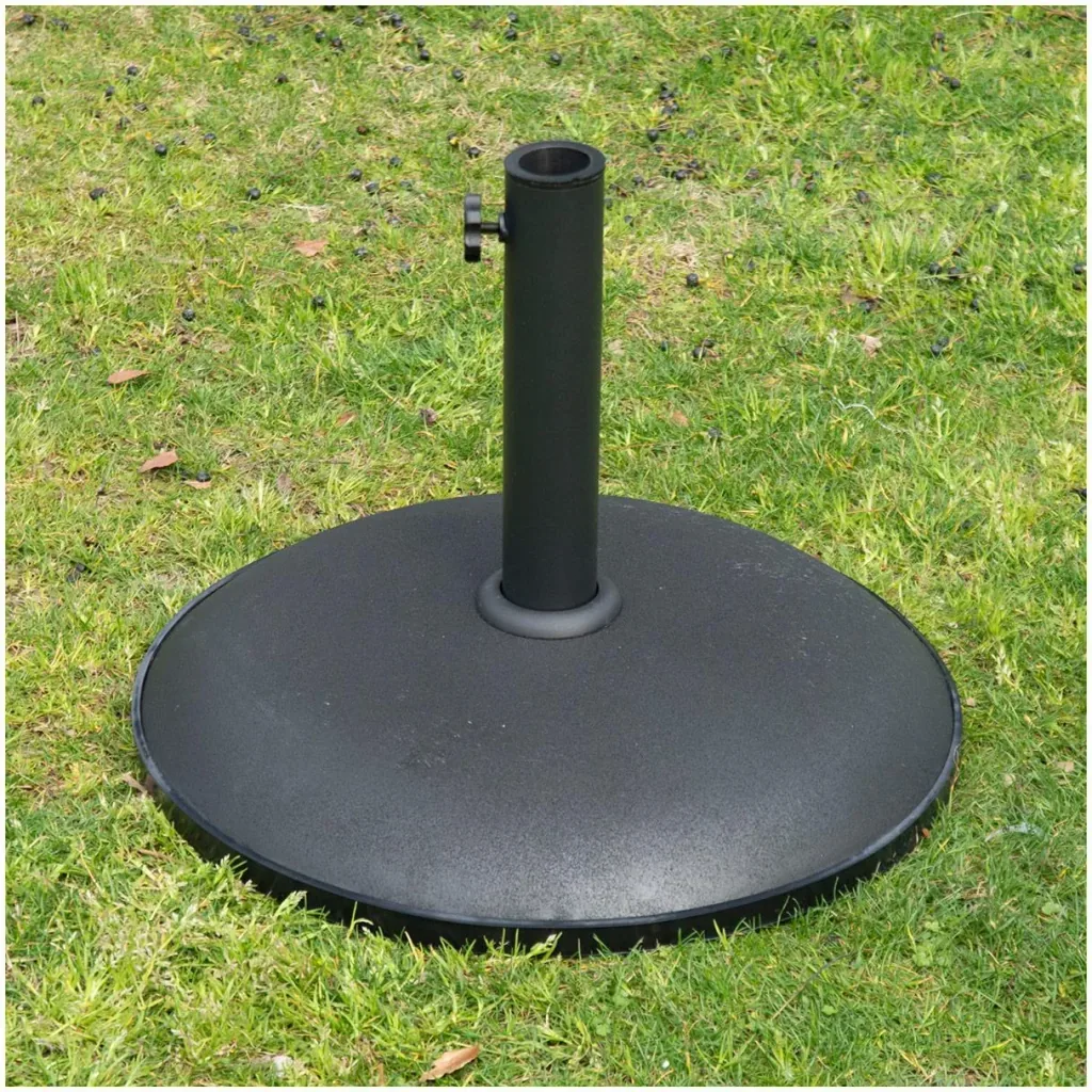 Parasol base 25kg steel black
