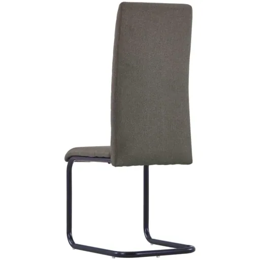 Dining room chairs 2 in taupe fabric