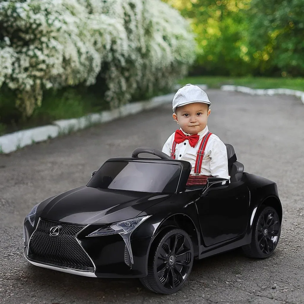 Children's car Children's vehicle the officially licensed ride-on Lexus LC500 for 3-6 years Electric car with 2.4G remote control