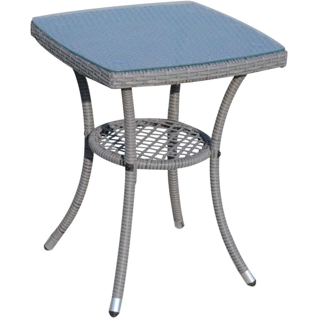 Rattan seating group as a 3-piece set
