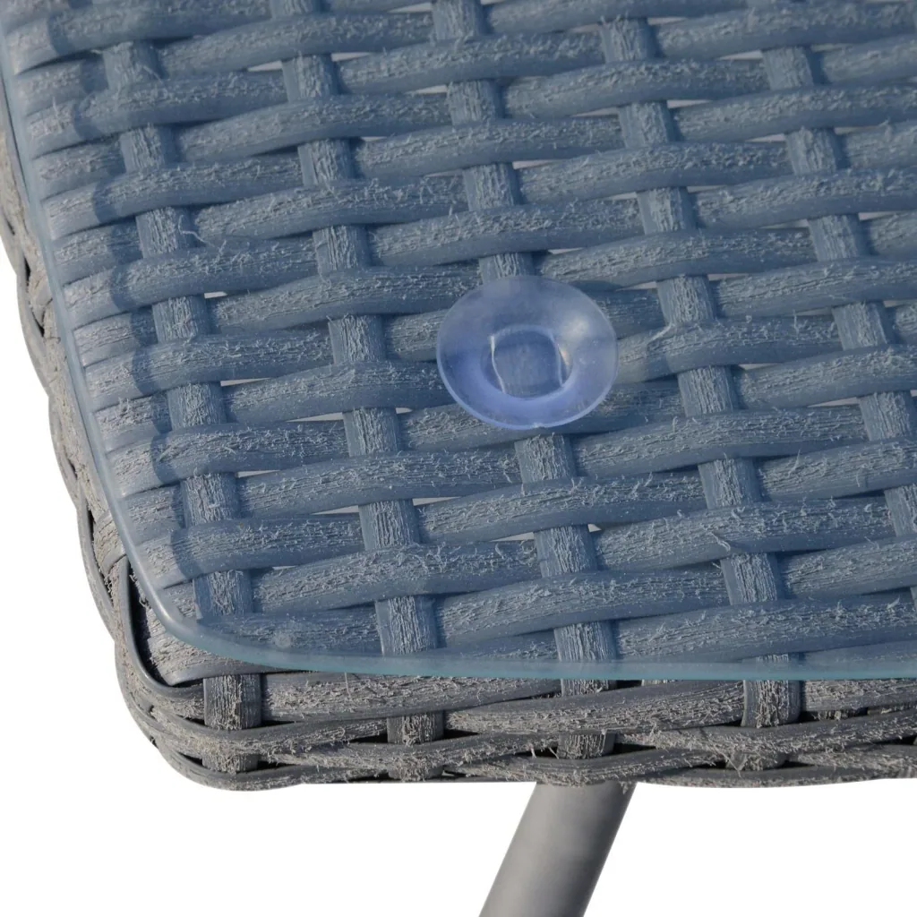 Rattan seating group as a 3-piece set