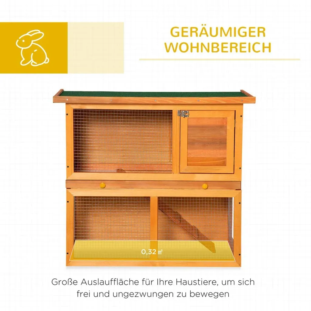Rabbit hutch double-decker Kanin
