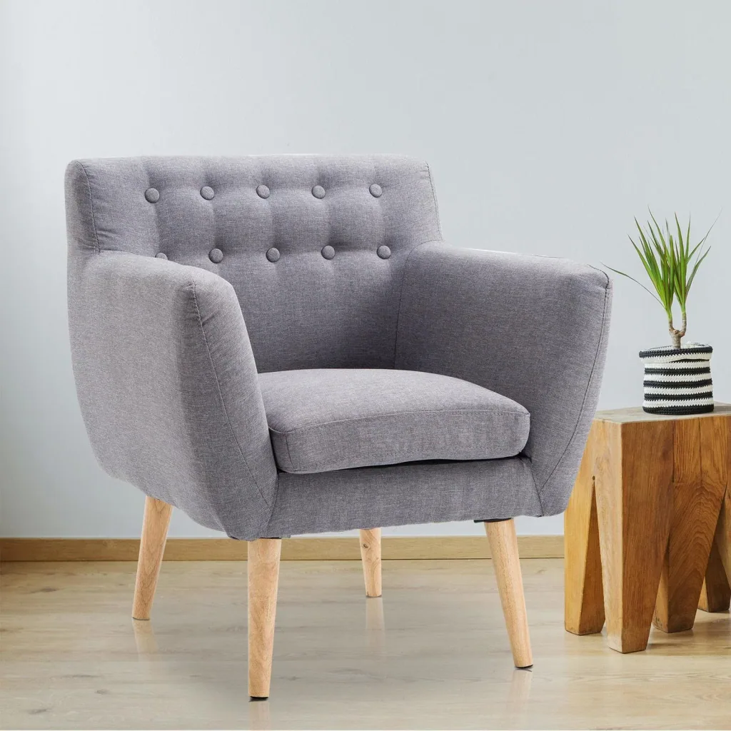 upholstered armchair