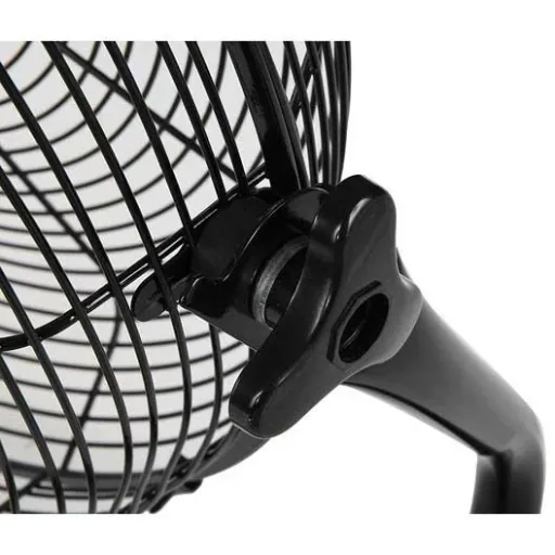 Floor fan - steel - Ø 51 cm - black/yellow