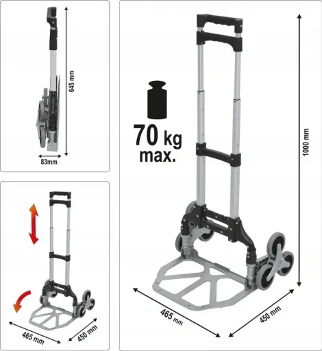 Stair sack truck