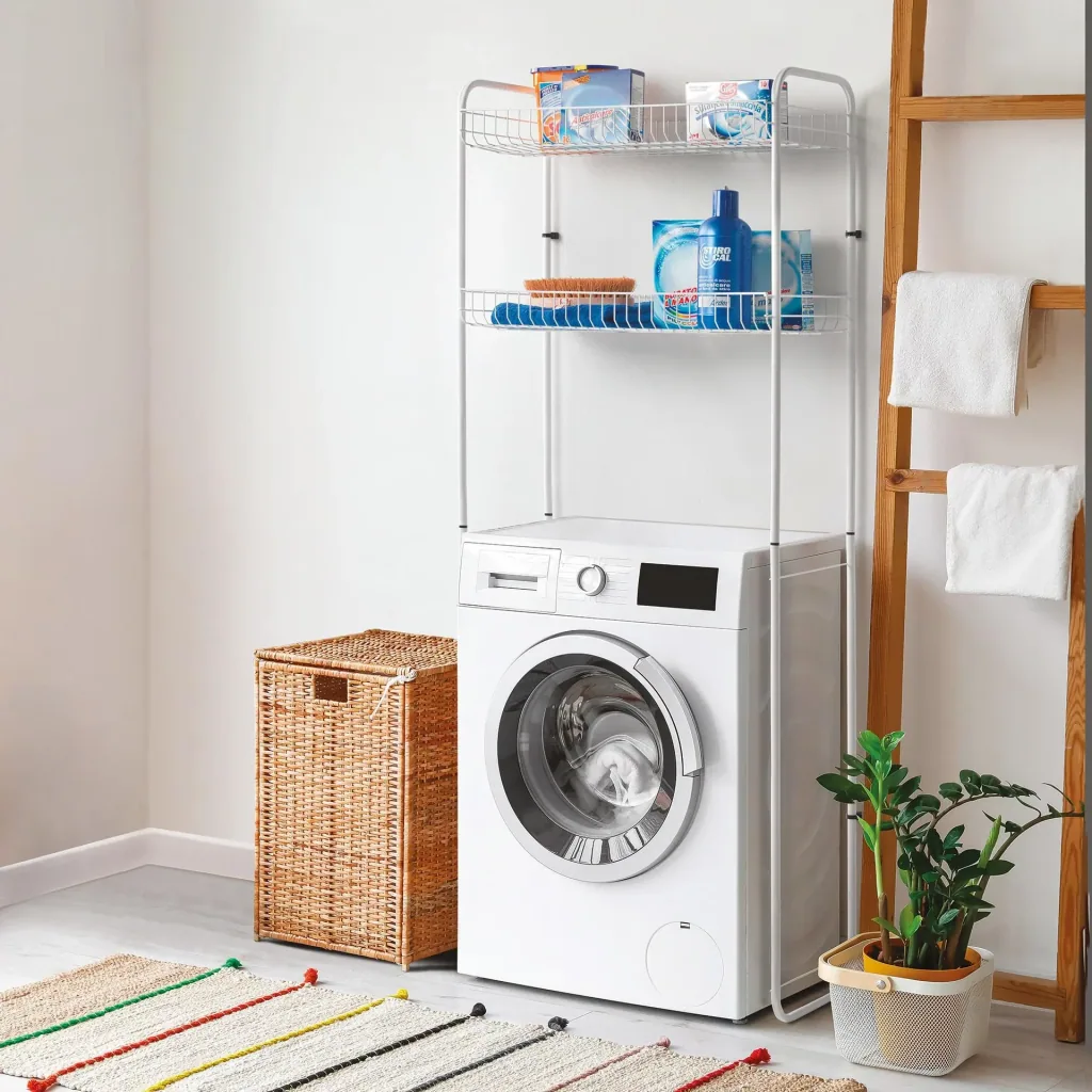 Sky-Wash washing machine shelf