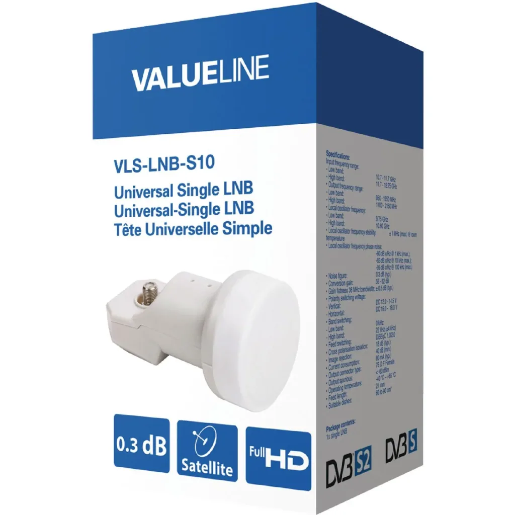 Universal-LNB Single 0.3 dB