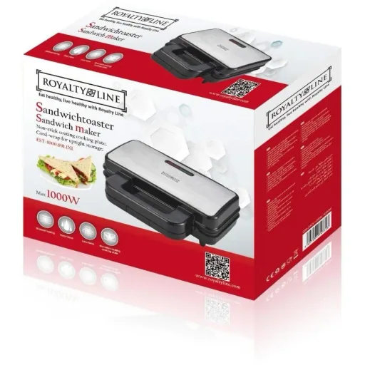 Contact grill with non-stick coating - 2200W