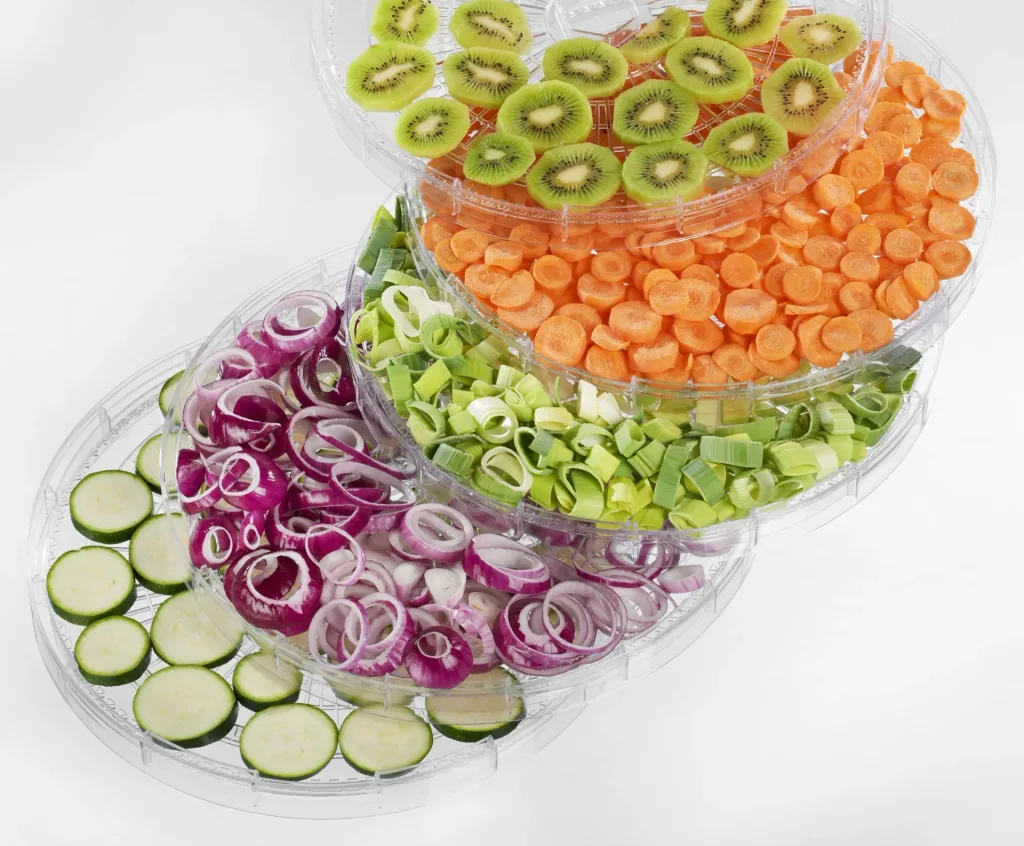 Dehydrator, 500 watts, white/transparent