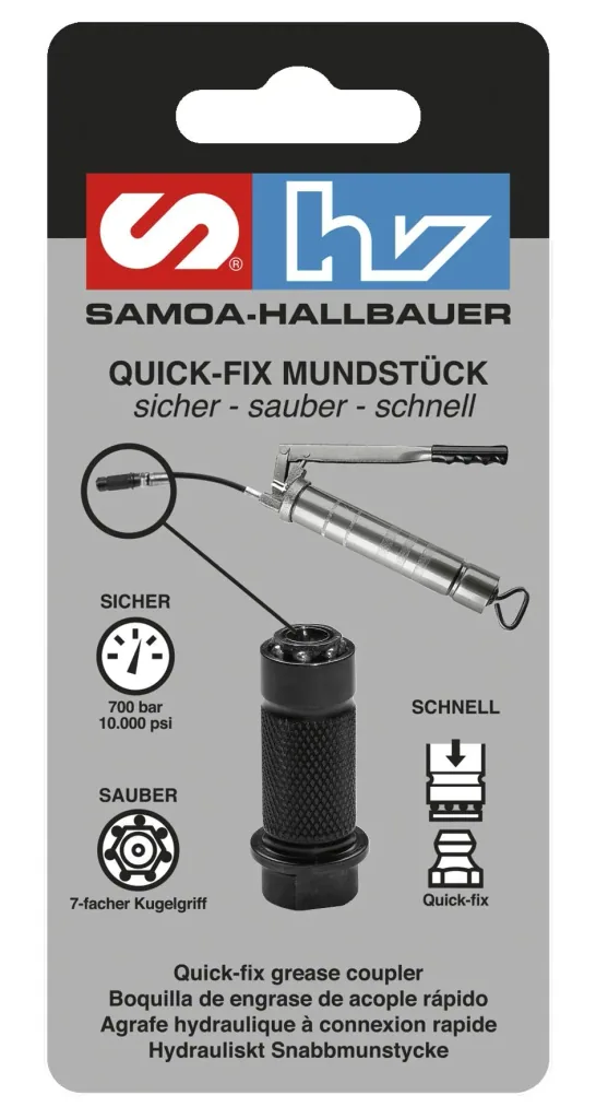 Special coupling Quick - Fix for grease guns