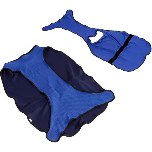 Dog Cooling Vest Cooling Jacket Cooling Vest Fast Cooling Polyester Blue Ø40 x 46 cm