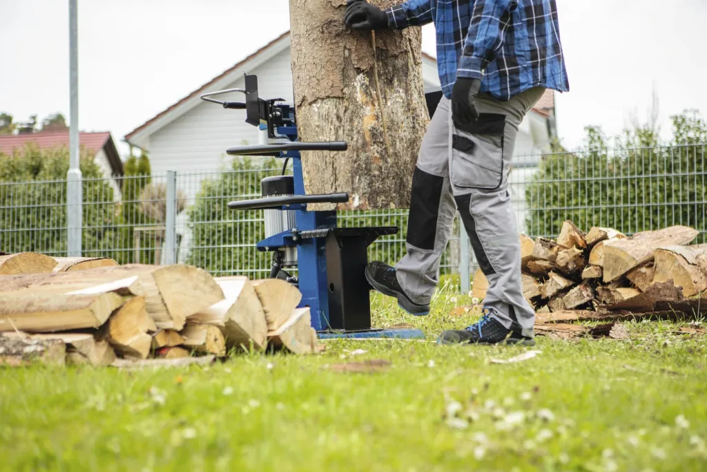 Log splitter Compact 8T, 400 Volt