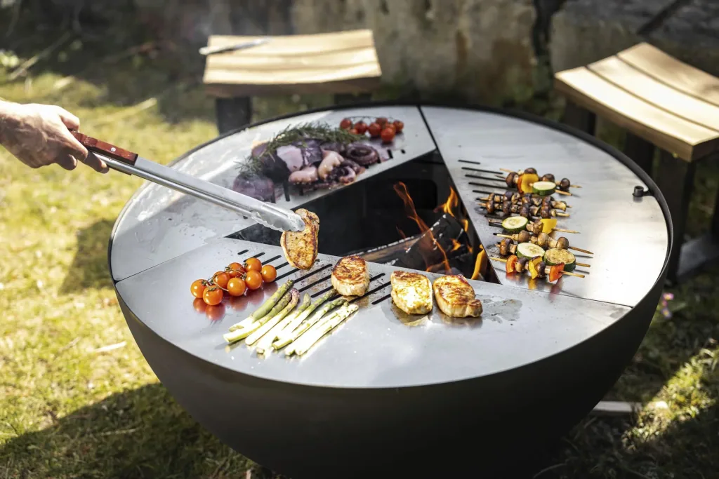Fire bowl Tria black, without accessories