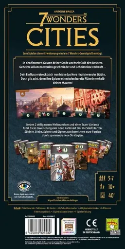 7 Wonders - Cities - Expansion