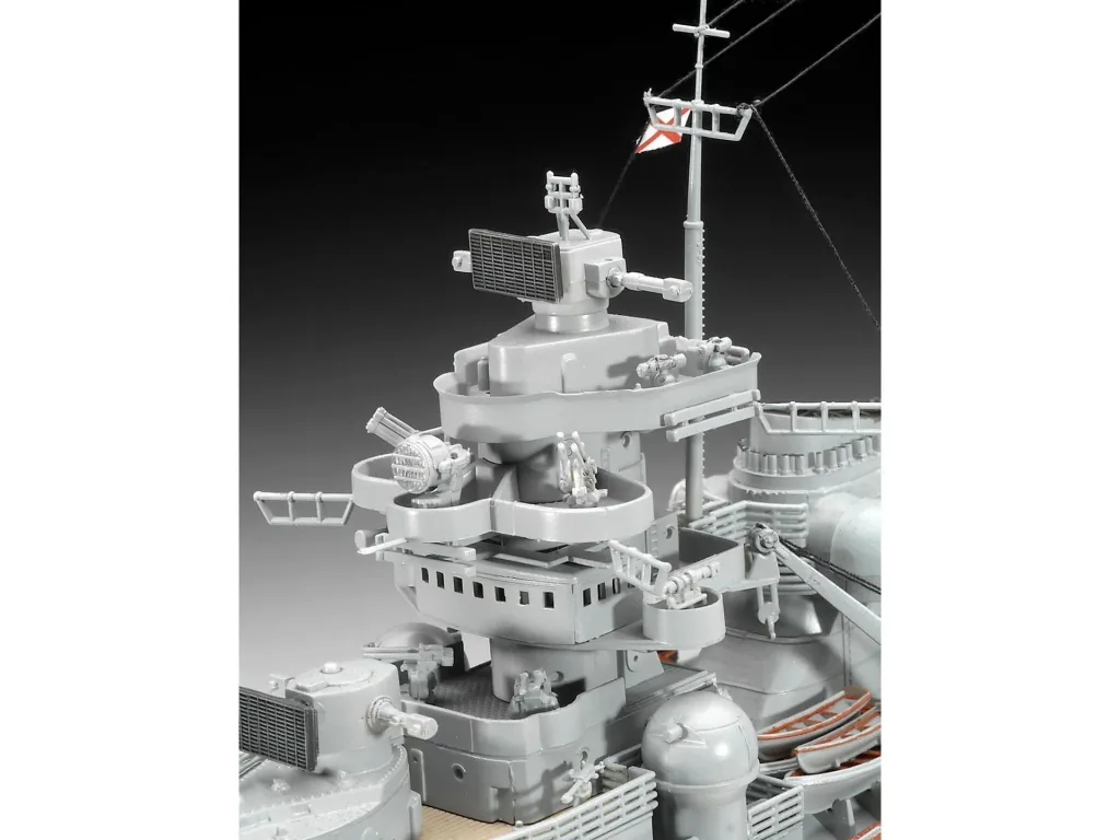 Bismarck model kit in 1/350 scale