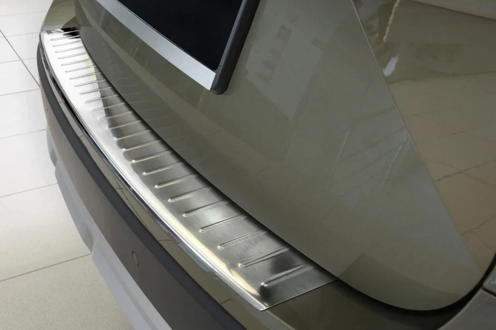 Loading sill protection Skoda YETI FL / stainless steel, built from 2013-2016