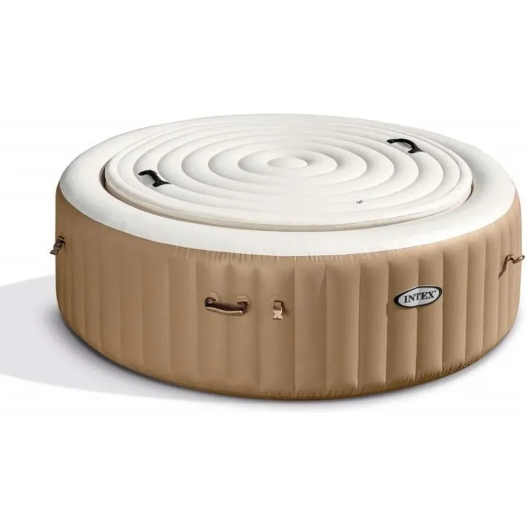 Inflatable Jacuzzi Purespa | 4-seater | Ø196 cm | PVC | Beige