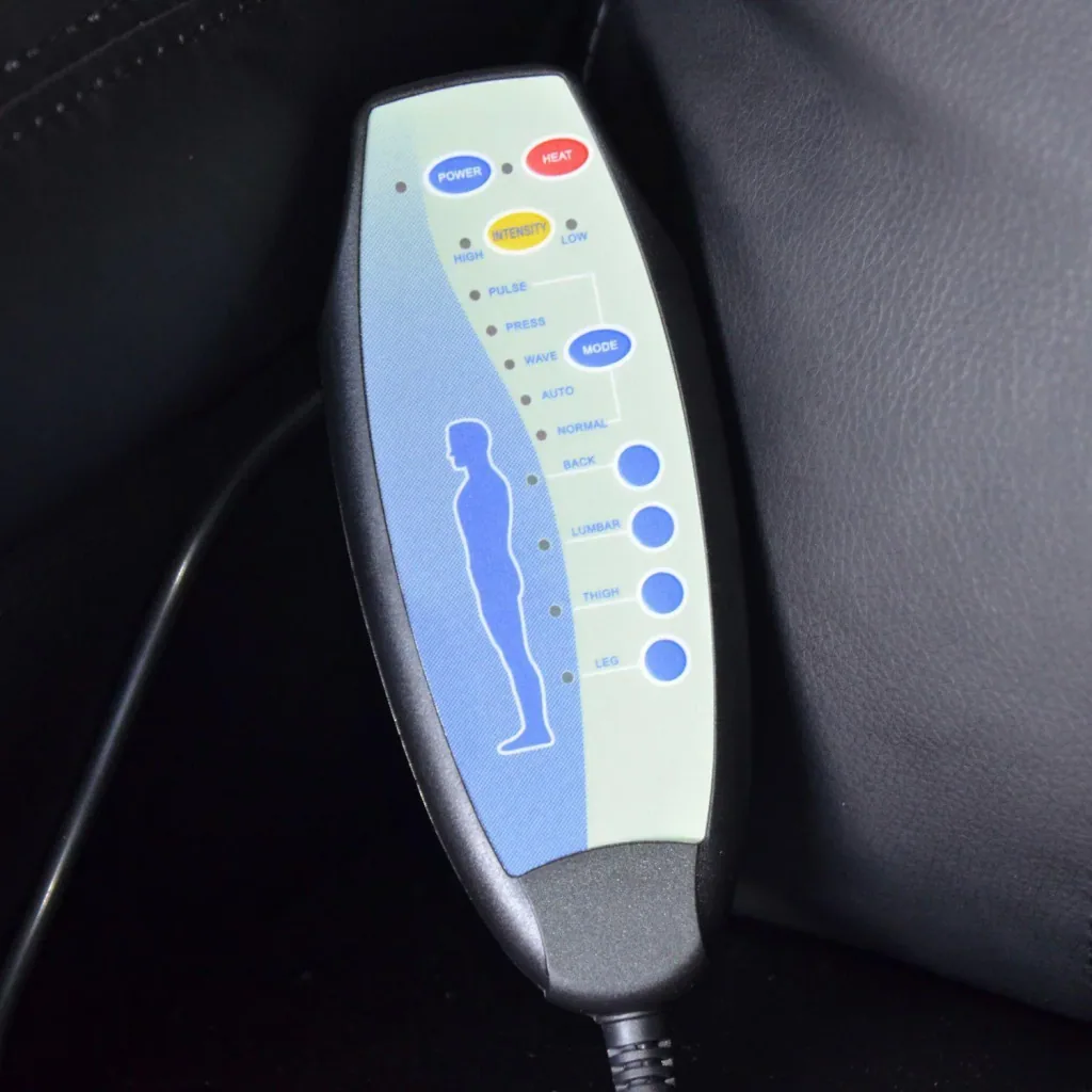 TV armchair with massage and heat function